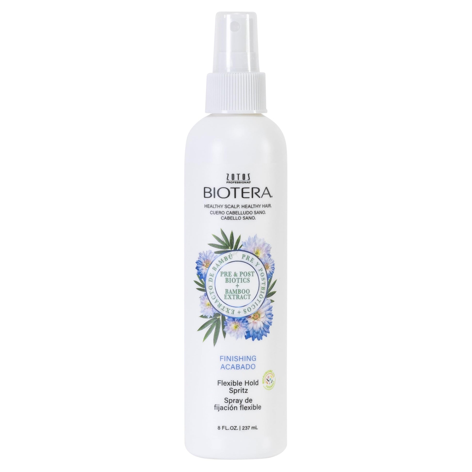 BIOTERA Finishing Flexible Hold Spritz Spray | Instant Texture | Maintains Volume & Shape| Microbiome Friendly | Vegan & Cruelty Free | Paraben Free | Color-Safe