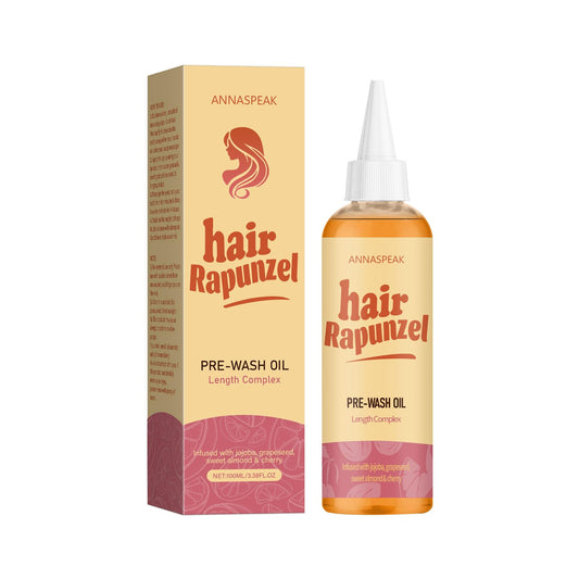 Rapunzel Hair syrup, Pink Grapefruit, Jojoba, Sweet Almond, Cherry, for All Hair Types (100ml)