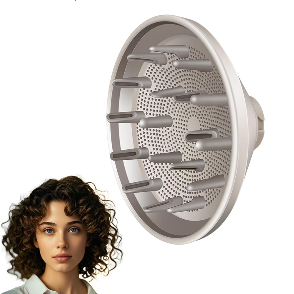 Diffuser Attachment for Shark FlexStyle Dryer Styler,Styling Tool for Wavy, Curly, Coily Hair,Accessory for Shark FlexStyle Hair Dryer,Enhance Natural Curls.