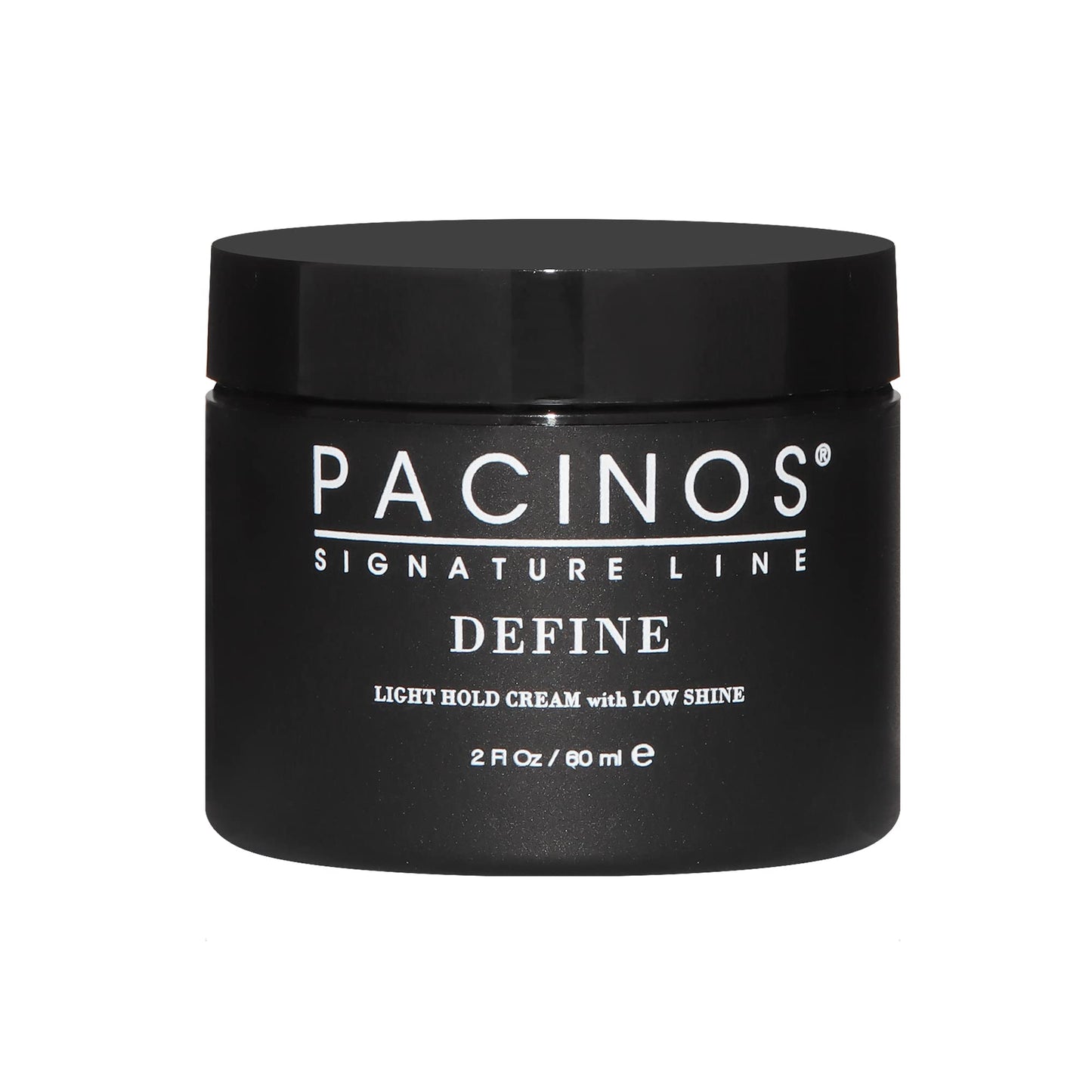 Pacinos Define Signature Light Hold Hair Cream - Firm Hold Water Soluble Styling Cream 2 oz
