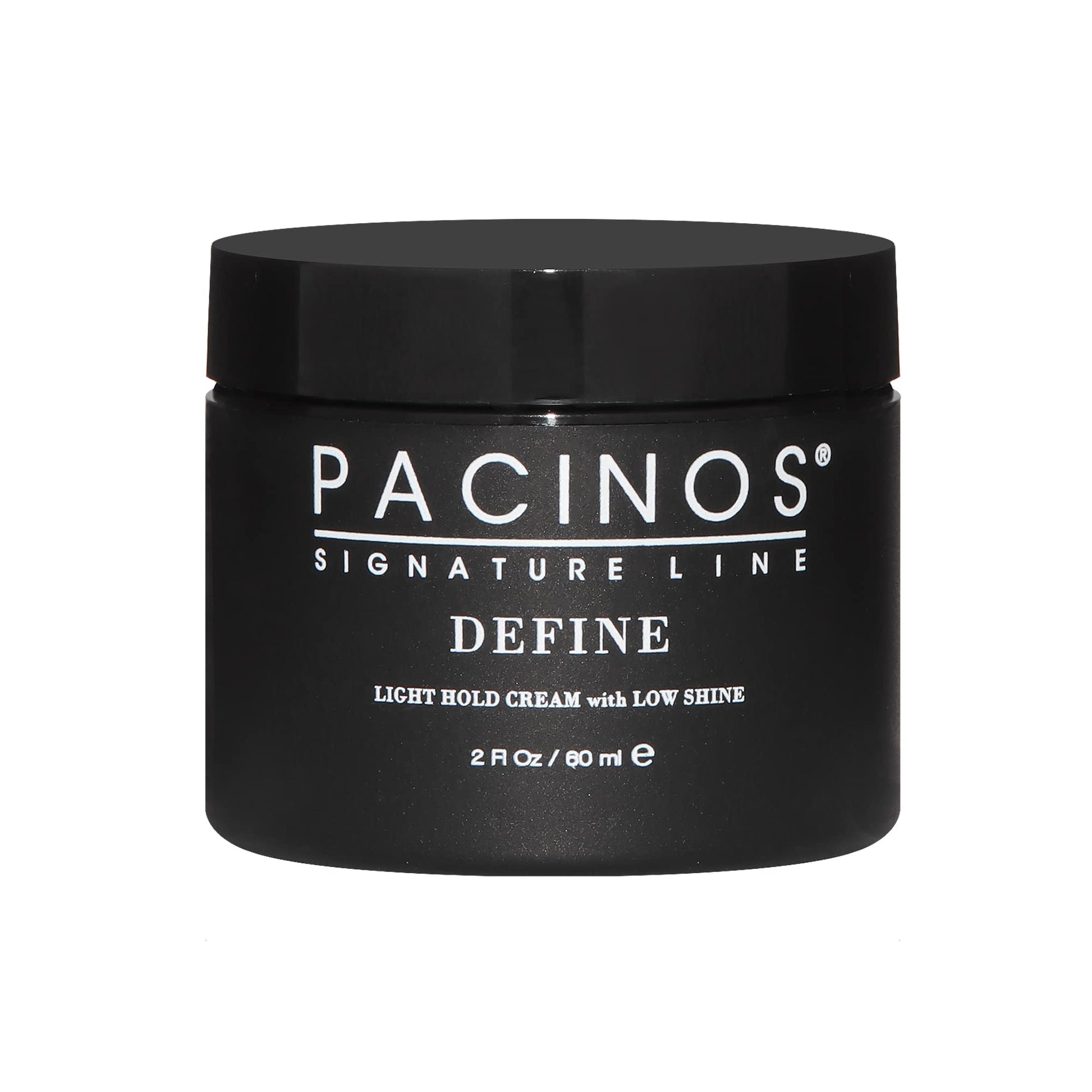 Pacinos Define Signature Light Hold Hair Cream - Firm Hold Water Soluble Styling Cream 2 oz