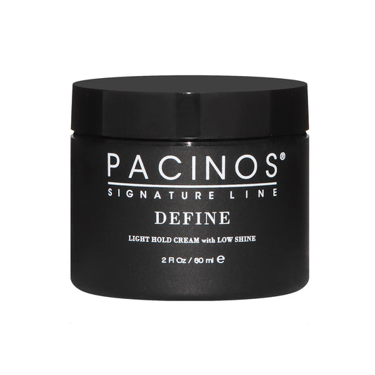 Pacinos Define Signature Light Hold Hair Cream - Firm Hold Water Soluble Styling Cream 2 oz