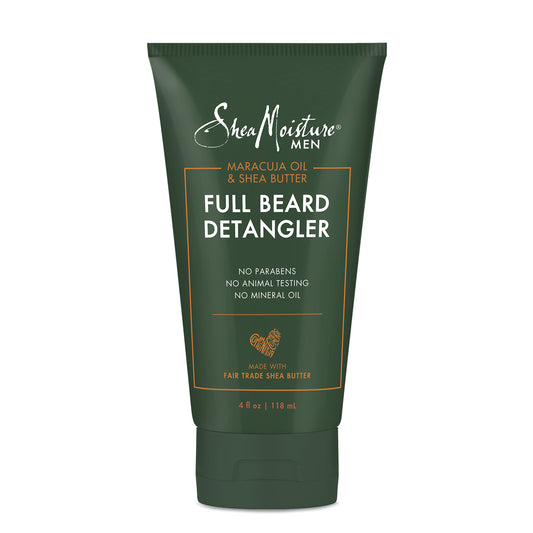 SheaMoisture Beard Conditioner, Full Beard Detangler for Full Beards, Maracuja Oil and Shea Butter, Paraben Free, 4 oz