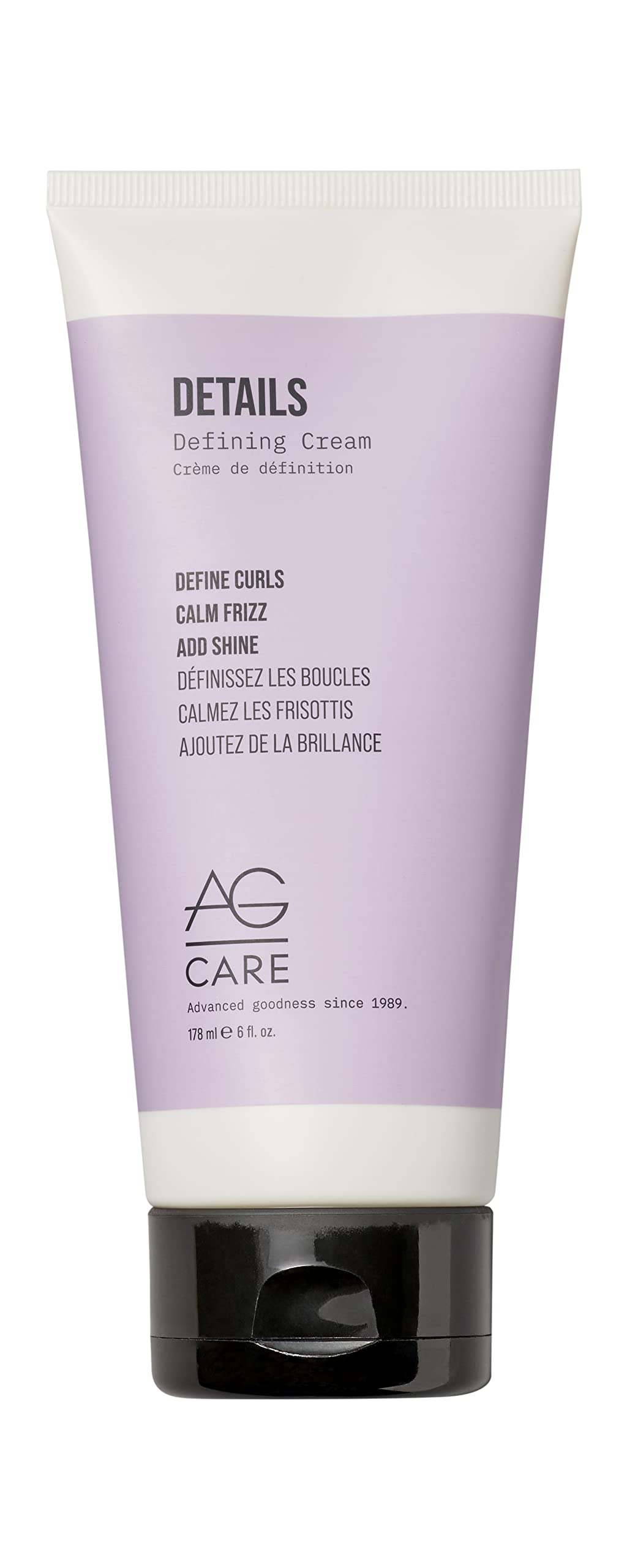 AG CARE Curl Details Defining Cream, 6 Fl Oz