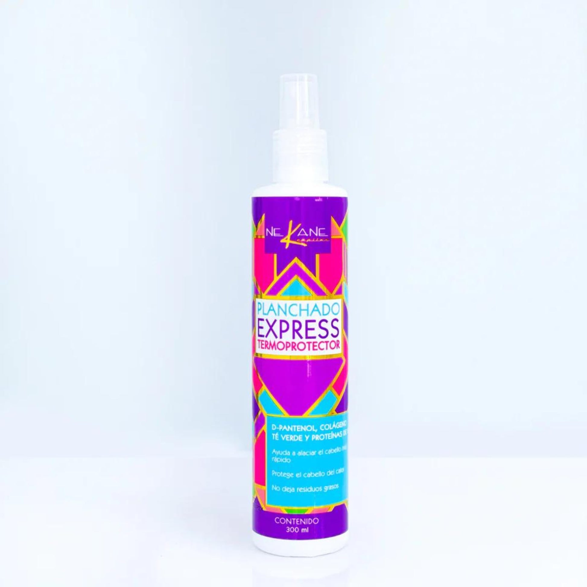 NEKANE Planchado Express Termoprotector - Heat Protectant for Hair 300 mL, Pink