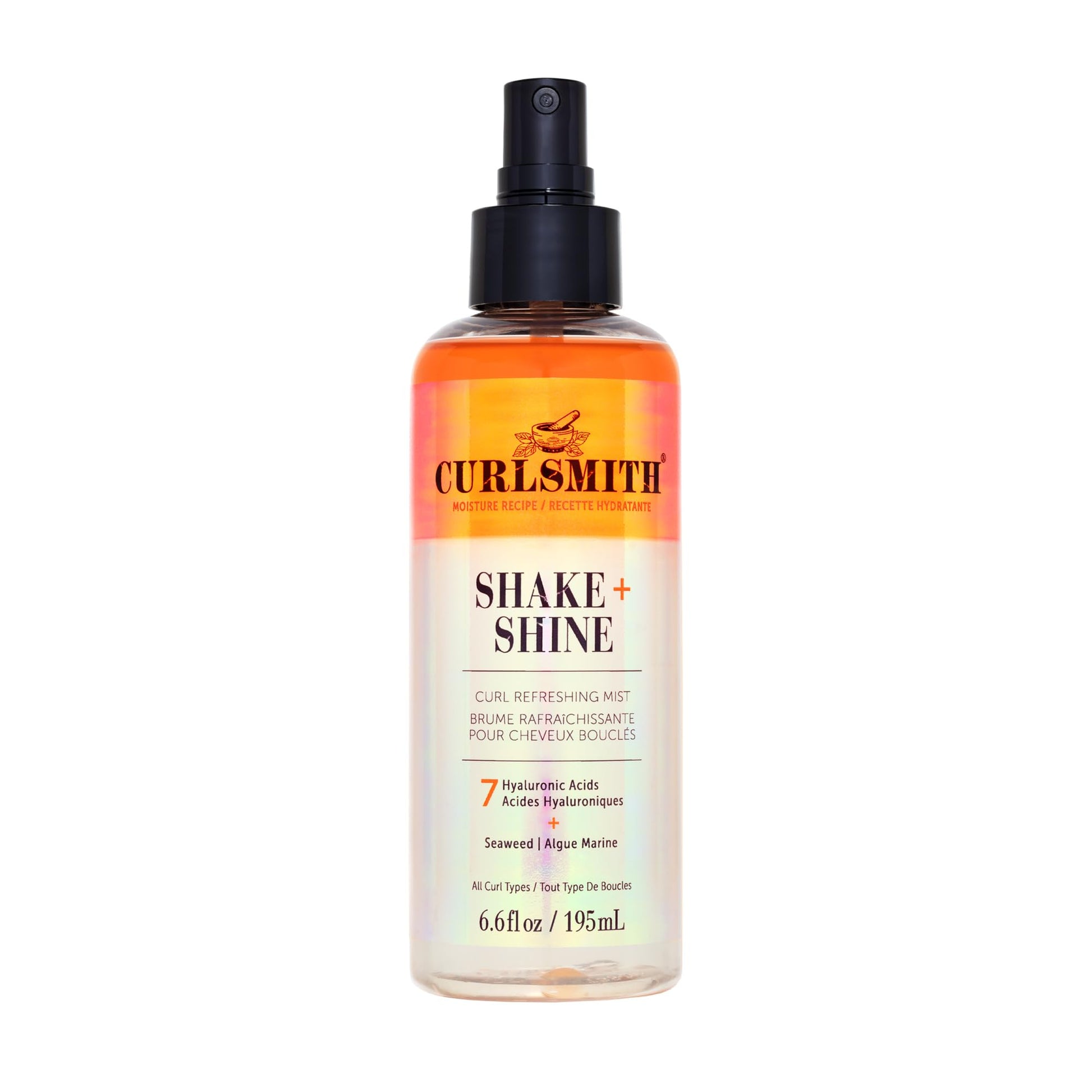 CURLSMITH Shake and Shine 2-Day Refresh | Curl Refreshing Mist for Curly Hair | Controls Frizz, Adds Shine, Increases Moisture and Increases Curl Definition