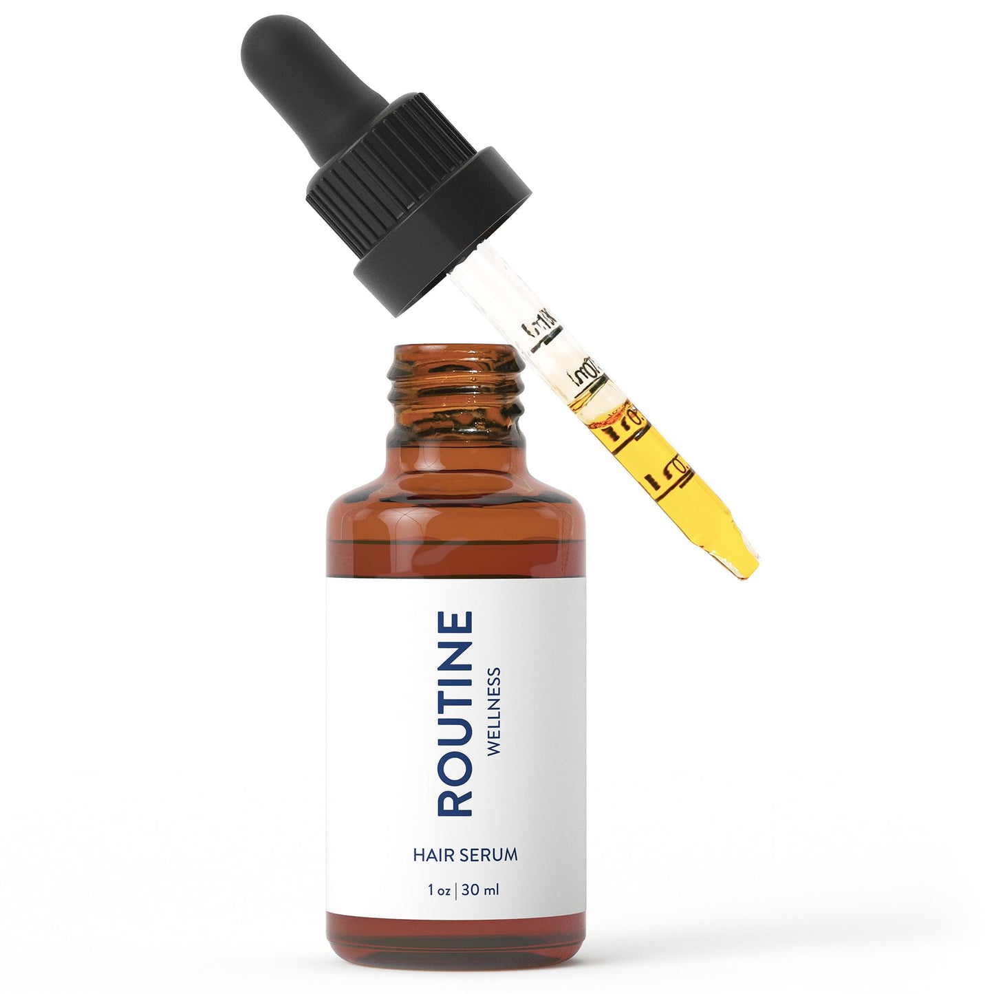 Routine Wellness Advanced Hair Serum - Nourishing Scalp Treatment for Enhanced Hair Support and Thickness with Natural Oils, Ideal for Men & Women - 30ml