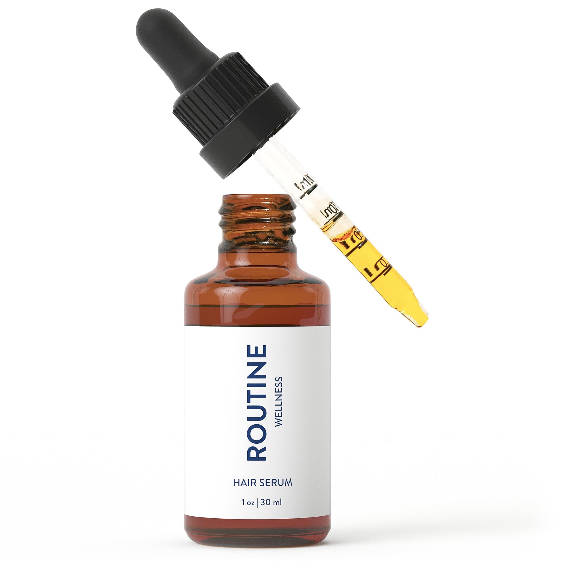 Routine Wellness Advanced Hair Serum - Nourishing Scalp Treatment for Enhanced Hair Support and Thickness with Natural Oils, Ideal for Men & Women - 30ml