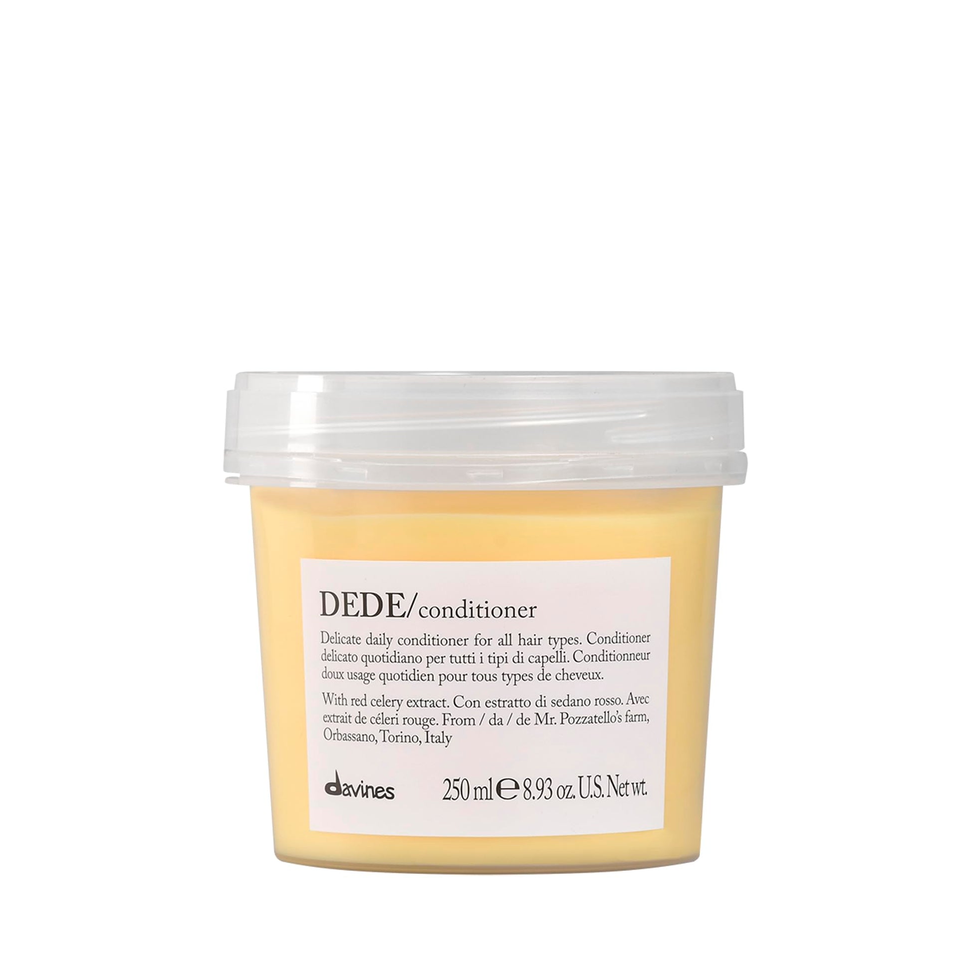 DAVINES DEDE Conditioner, Daily Lightweight Moisturizing Formulation For Normal And Fine Hair