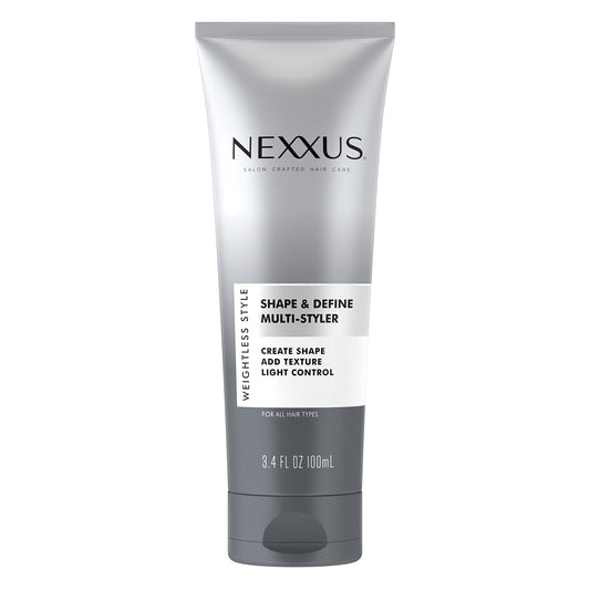 NEXXUS Shape and Define Multi-Styler For a Light Hold Weightless Styling Cream Shape, Define and Texture Hair Styling Cream 3.4 oz