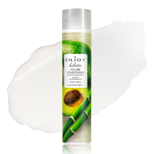 ENJOY Hair Care Holistic Volume Conditioner, pH 3.5-4.5, Hair Conditioner For Damaged Hair, Conditioner Curly Hair Products - 10 Fl Oz