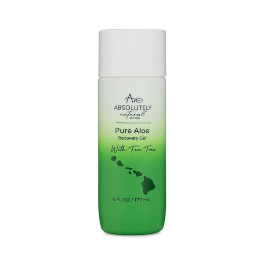 100% Pure Aloe Vera Cooling Gel - Lotion for Sunburn Relief & Rashes - Premium Sun Care with Vitamin E, Eucalyptus - 6 oz