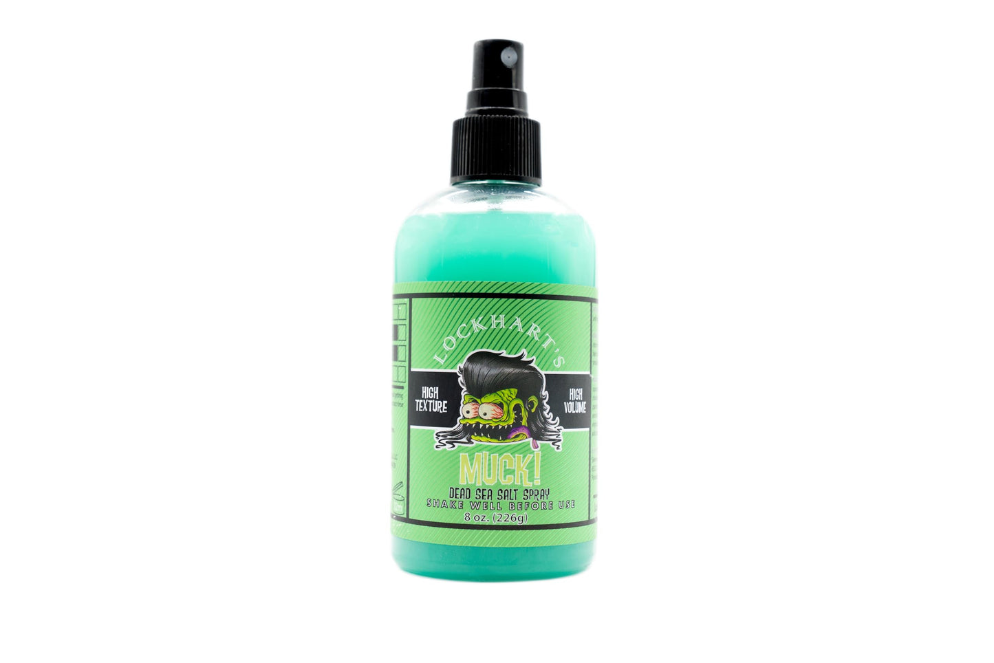 Lockhart's Handcrafted MUCK! Dead Sea Salt Hair Styling Spray - WITH DHT SHIELD! - Medium Hold - Matte Finish (8.0oz.)
