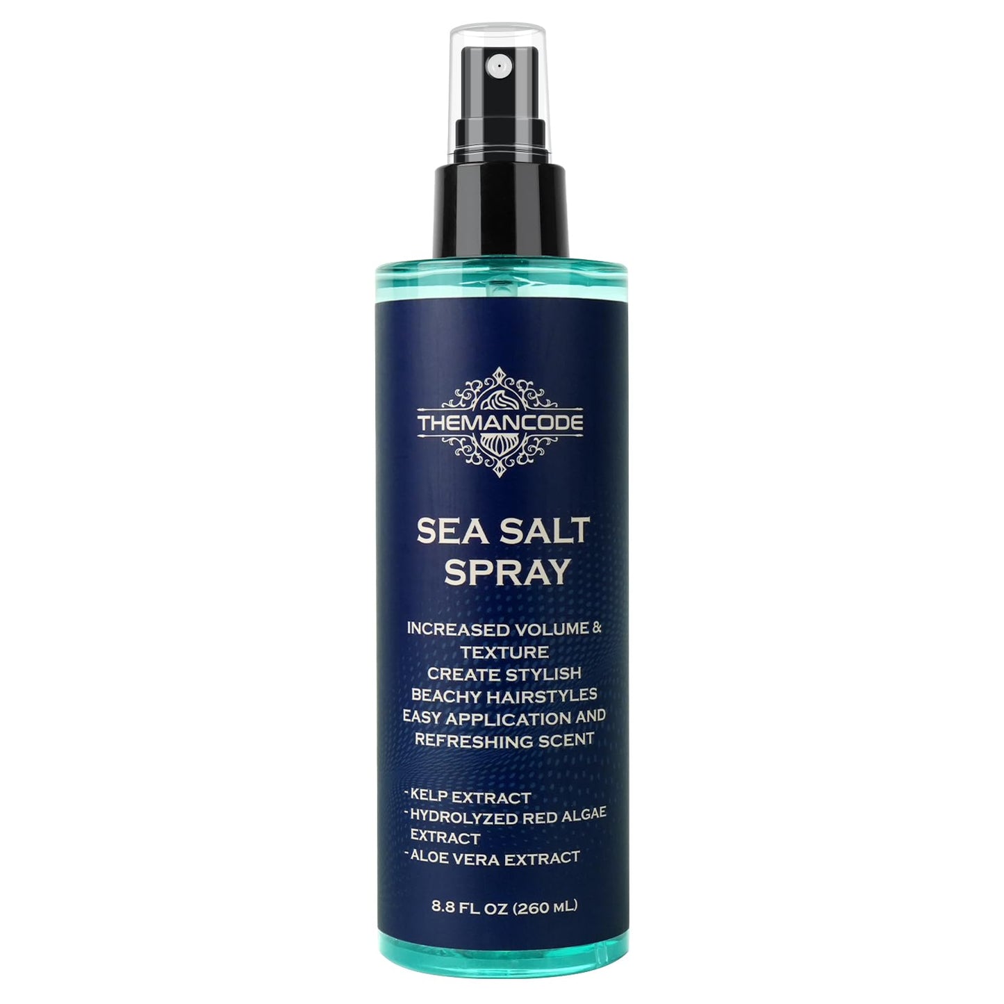 Sea Salt Spray for Men, Travel Essentials, Beach Vacation Essentials, Texturizing Hairspray, Surf Spray Adds Instant Volume, Light Hold Thickness, Birthday Men Gift Ideas, 8.8 Oz