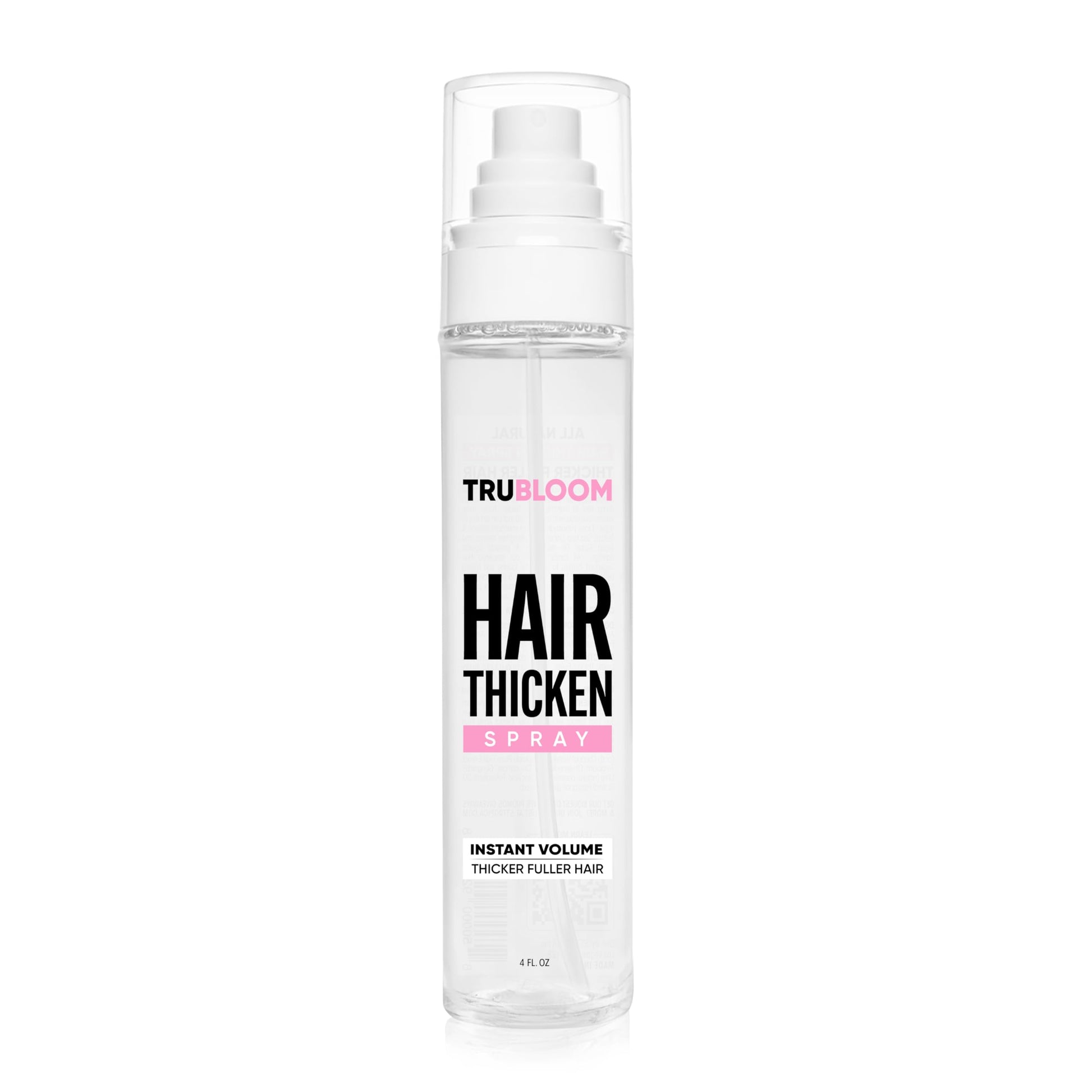 Tru Bloom Hair Thickening Spray - Fuller, Thicker Hair in seconds. All Natural Hair Volume Booster. Stylist-Recommended