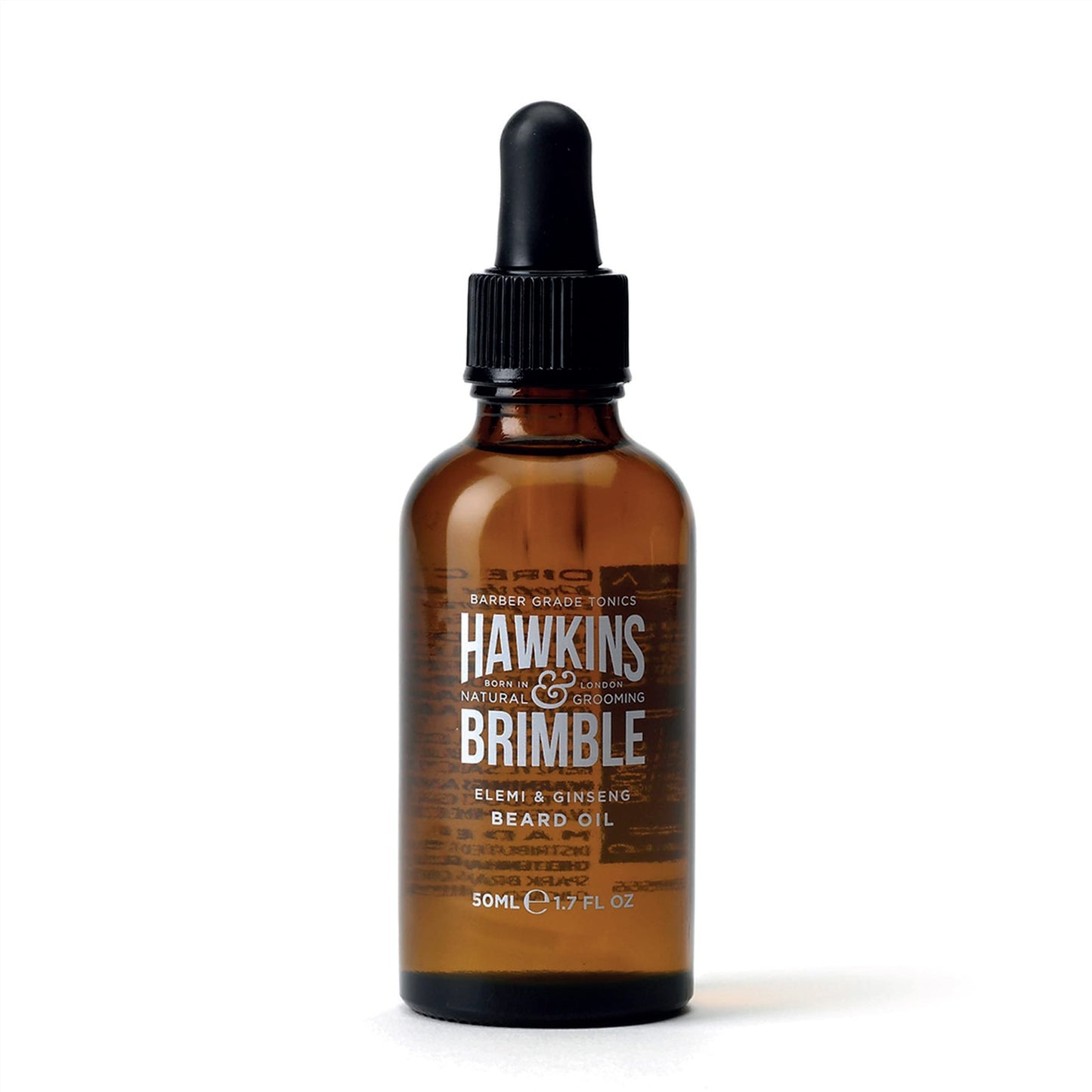 Hawkins & Brimble - Beard Oil for Men, 50ml - Promotes Beard Growth Oil for Grooming, Styling, Softener, Repair and Nourishing - Argan and Olive oil - Beard Care Routine with Shea Butter and Vitamin E