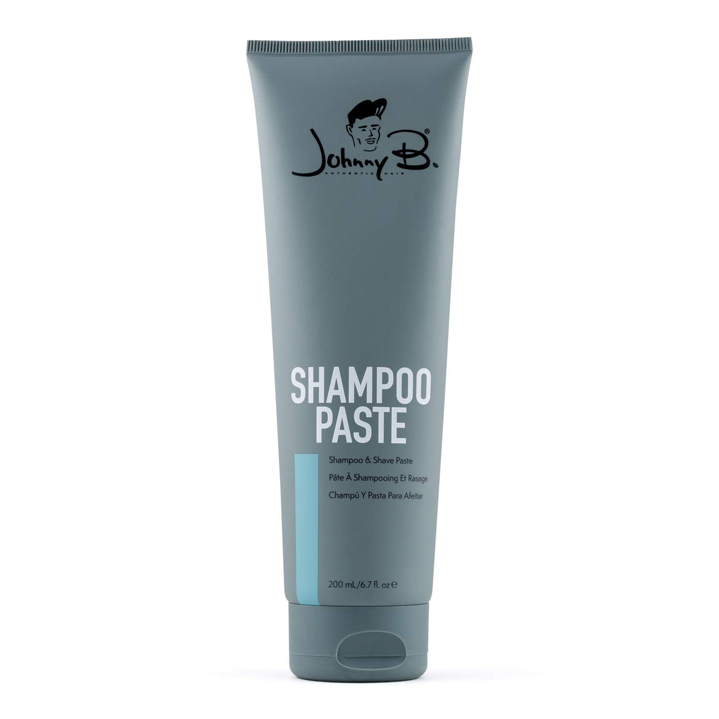 JOHNNY B Shampoo & Shave Paste, Professional Multipurpose Men's Product 6.7 oz.