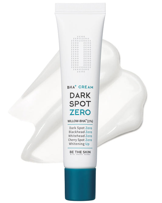 BHA+ Dark Spot Zero Cream - Pore Minimizer Face Moisturizer with Niacinamide, Tranexamic Acid - for Evens Skin Tone, Pore Tightening, Barrier Strenghtening, 1.01oz.