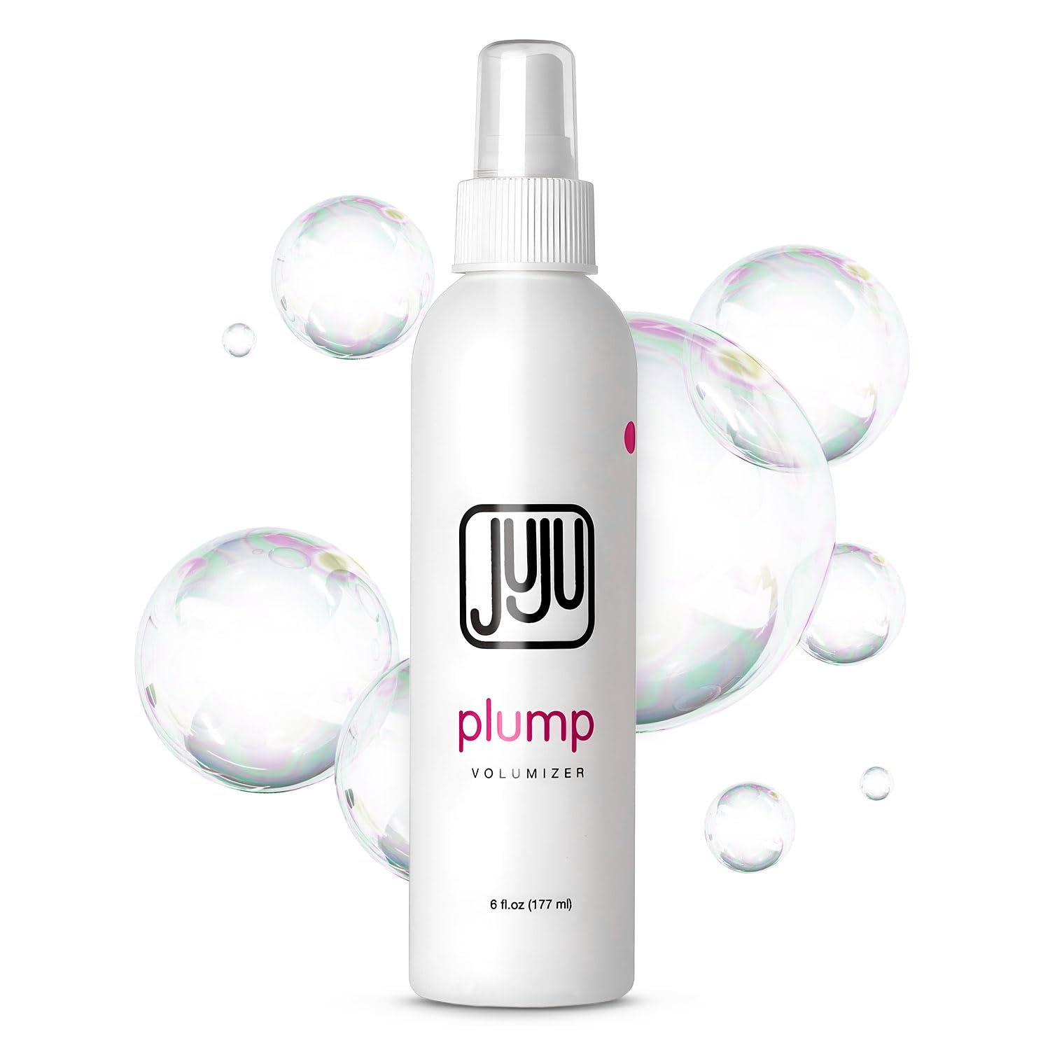 Juju Plump Lightweight Hair Volumizing Spray 6 Fl Oz - Volumizing Hair Spray for Women, Fragrance Free Hairspray Volume for Medium to Fine Hairs, Airy Feel Styling Root Volume Sprays for Women