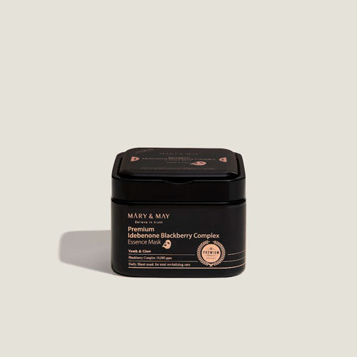 (20EA) Premium Idebenon Blackberry Complex Essence Mask