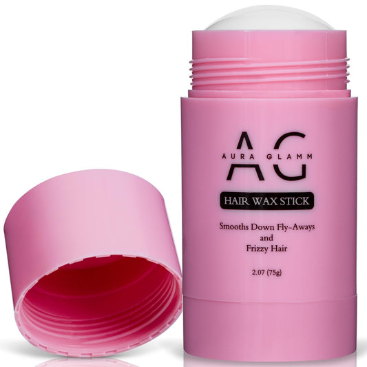 Hair Wax Stick, Hair Slick Back Stick for Women and Kids, Anti-Frizz and Fly Away Hair Tamer, Hair Finishing Slick Stick for Flyaways, All Day Hold Styling Product for Smoothing Hair Strands