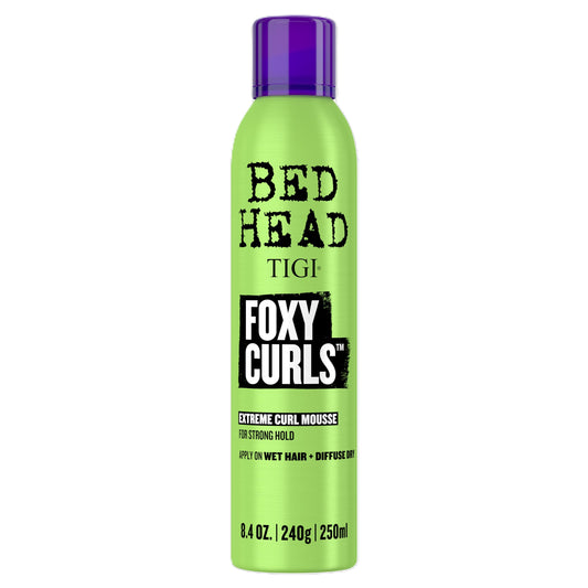 TIGI Bed Head Foxy Curls Curly Hair Mousse for Strong Hold 8.4 oz
