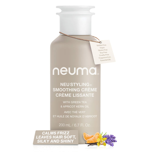 NEUMA Neu Styling Smoothing Cr�me 6.7 Fl. Oz. Anti-Frizz Styling Cream with Lavender, Mandarin & Vanilla Scent, Hair Smoothing Cream