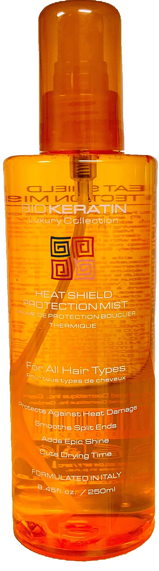 Bio Keratin Luxury Collection Heat Shield Protection Mist, 8.45 fl.oz. (250 ml)