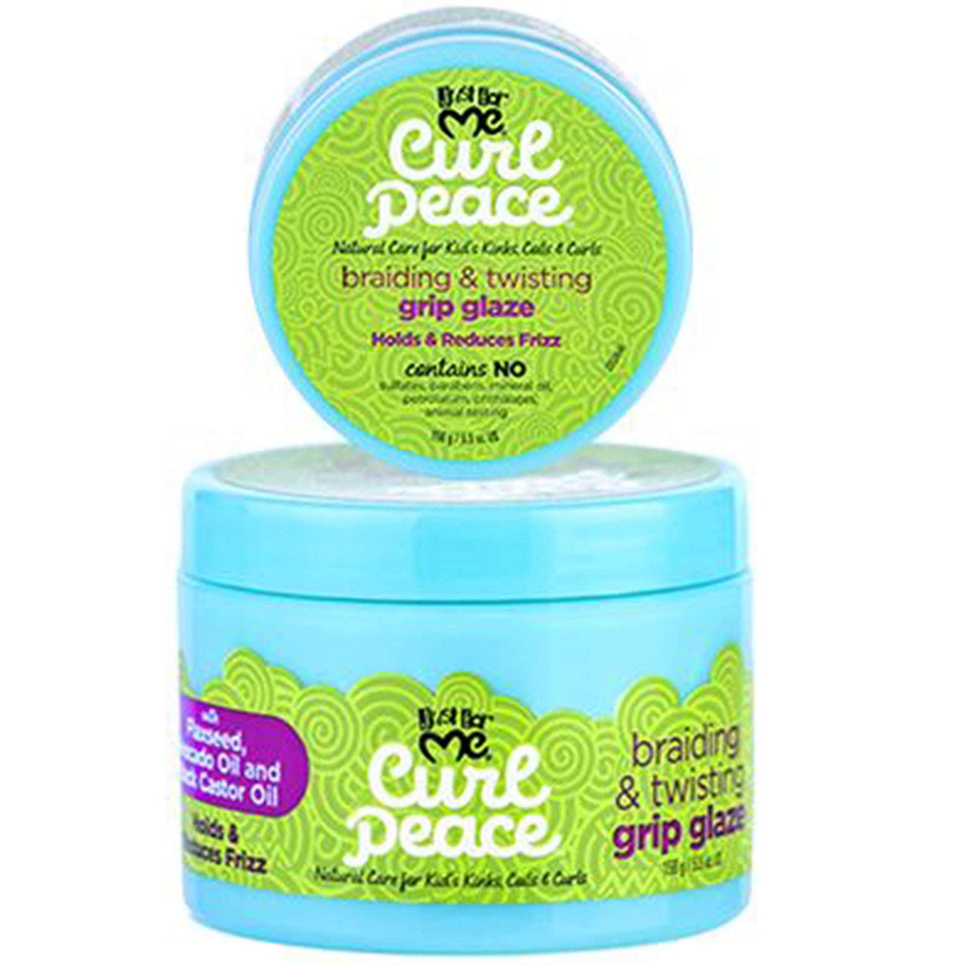 Just For Me Curl Peace Braiding & Twisting Grip Glaze 5.5 Oz