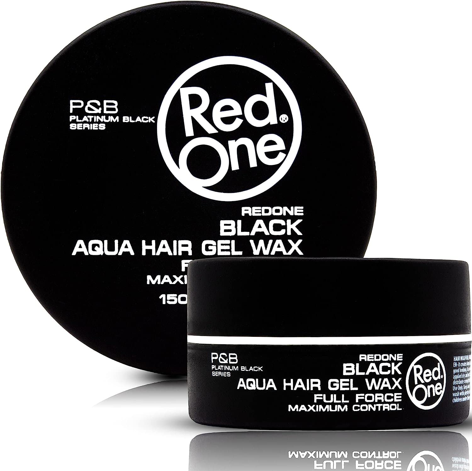 Redone Hair Styling Wax Black 150 ml | Gel Wax | Lime Scent | Extra Hold | Men & Women Hair Wax | Long Lasting | Shiny Look | Maximum Control