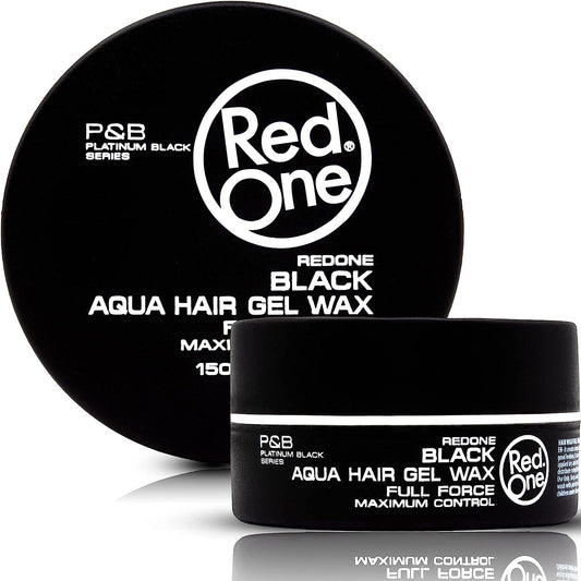 Redone Hair Styling Wax Black 150 ml | Gel Wax | Lime Scent | Extra Hold | Men & Women Hair Wax | Long Lasting | Shiny Look | Maximum Control