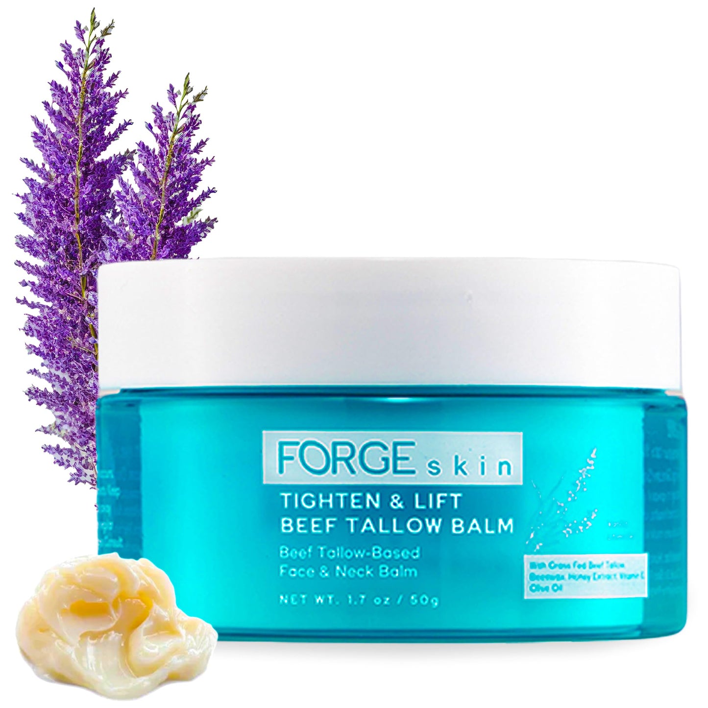 Original Tighten and Lift Cream Beef Tallow for Skin Women |Grass Fed Beef Tallow and Honey Balm for Face | Under Eye Firming Cream Tightening Lifting Sagging Skin Beef Tallow Moisturizer