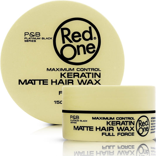 Redone Hair Styling Matte Hair Wax Keratin 150ml | Full Force | Maximum Control | No Shine | Women and Men Hair Wax