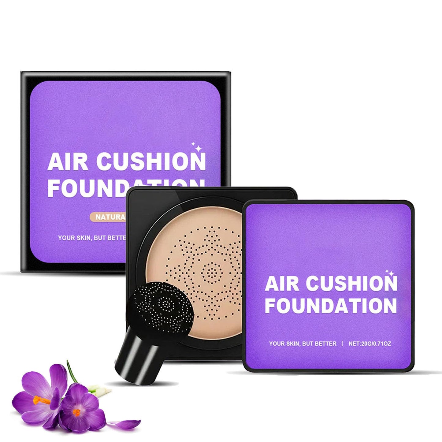 Oberse Serentiaelixir Cream, SerentiaElixir Cream Flawless Radiant Skin Instantly, Oberse Elixir BBCream Korean, Waterproof Oil Control Moisturizing Concealer (Natural, 1pcs)