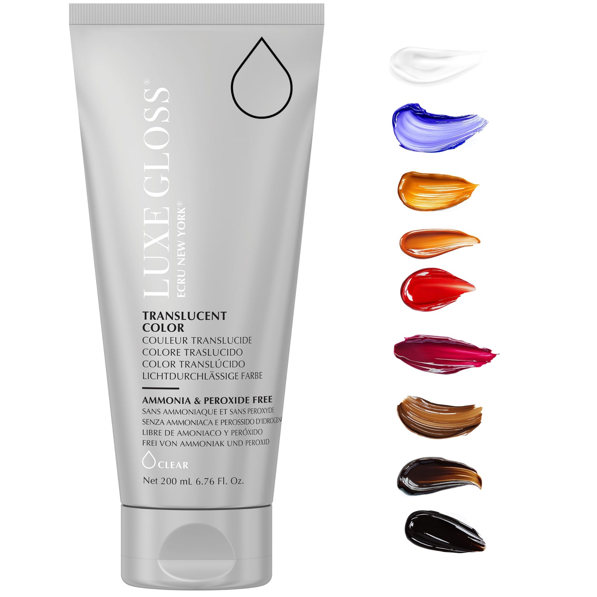 ECRU New York LUXE GLOSS Hair Gloss for Enhanced Color and Glass-Like Shine