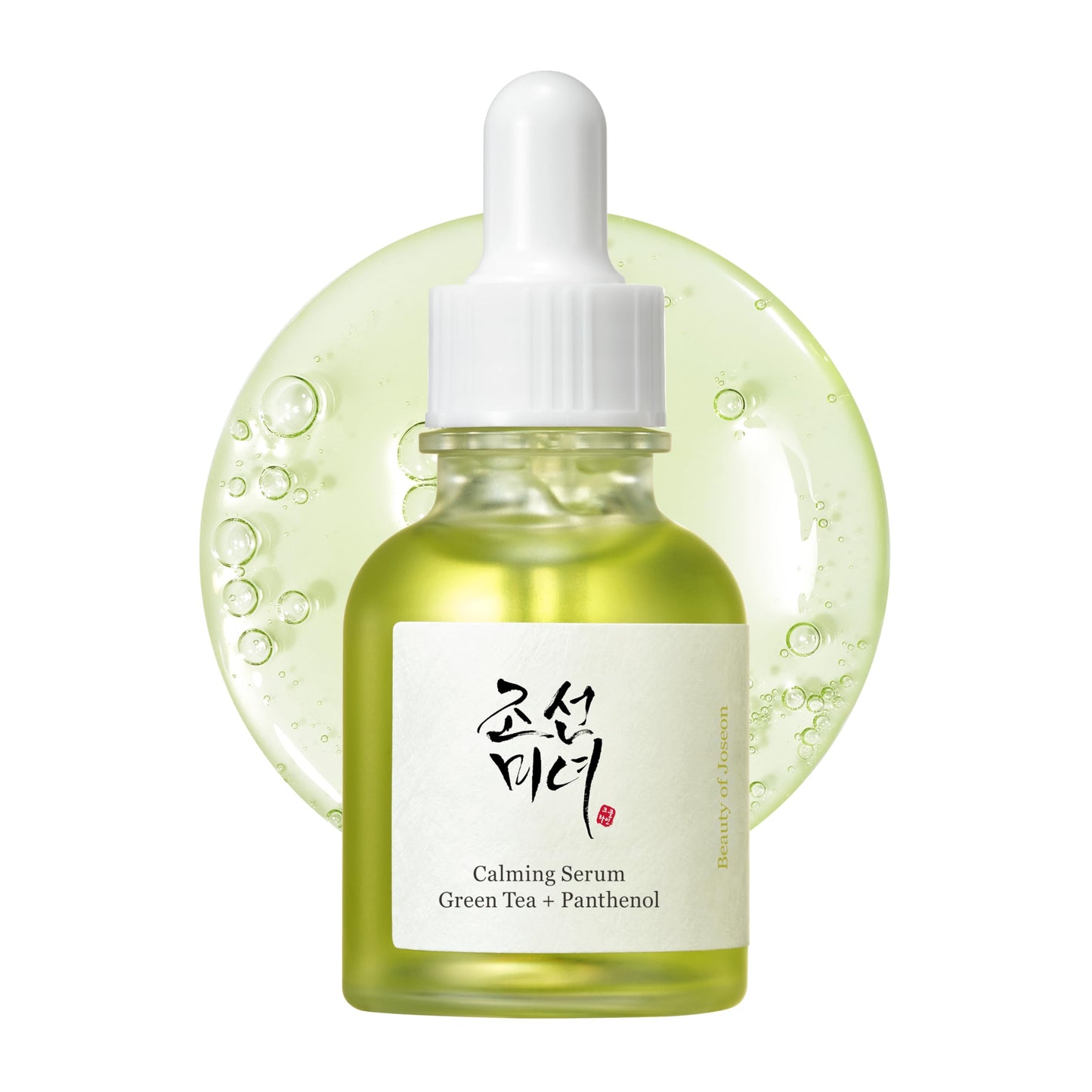 BEAUTY OF JOSEON Calming Serum Green Tea Panthenol Soothing, Moisturizing Sensitive, Acne-Prone, UV Irritated Skin, Daily Korean Skin Care for Men and Women, 30ml 1 fl.oz