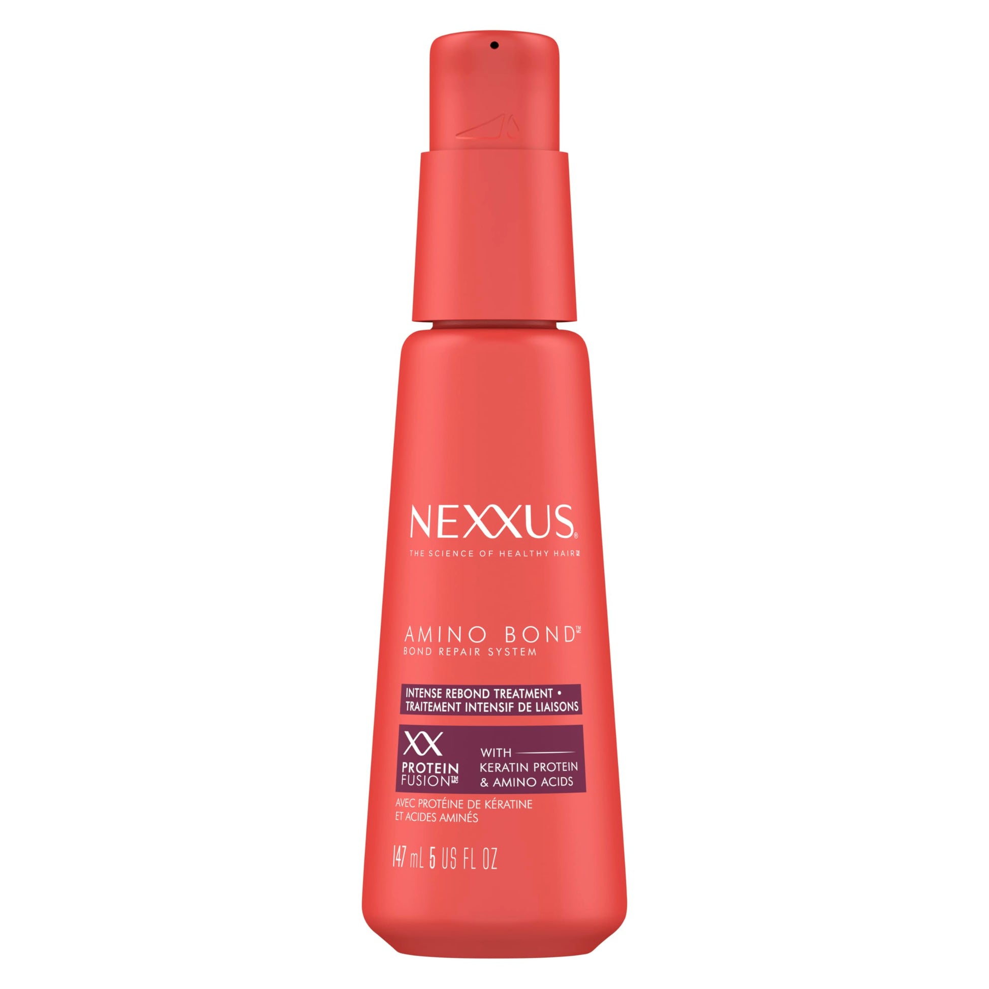 NEXXUS Intense Bonding Treatment Amino Bond for Stronger, More Damage-Resistant Hair, with Amino Acids & Keratin Protein, 5 oz