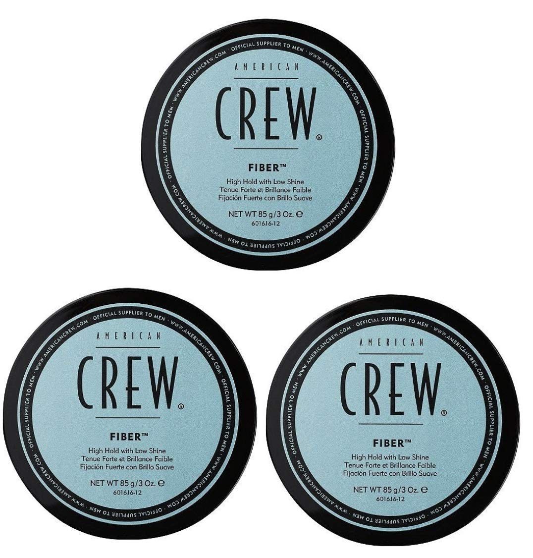 AMERICAN CREW Fiber X 3 Texture, Matt Finish. Strong Hold. Large 85G Wax