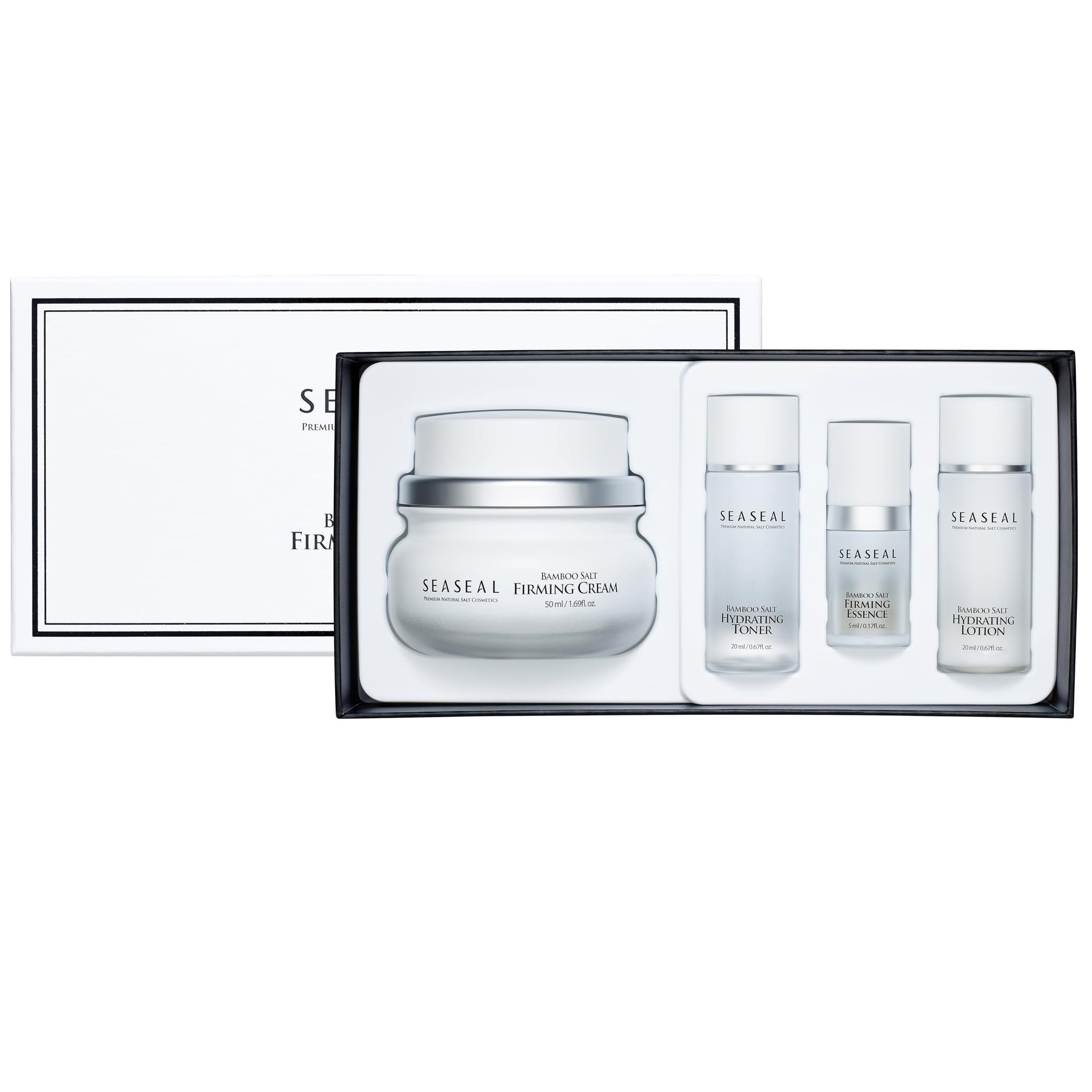 Seaseal BAMBOO SALT Firming Cream with Korea's 9X Baked Bamboo Salt, Hydrating Moisturizing and Nourishing, Firming with Rich texture, Paraben-Free