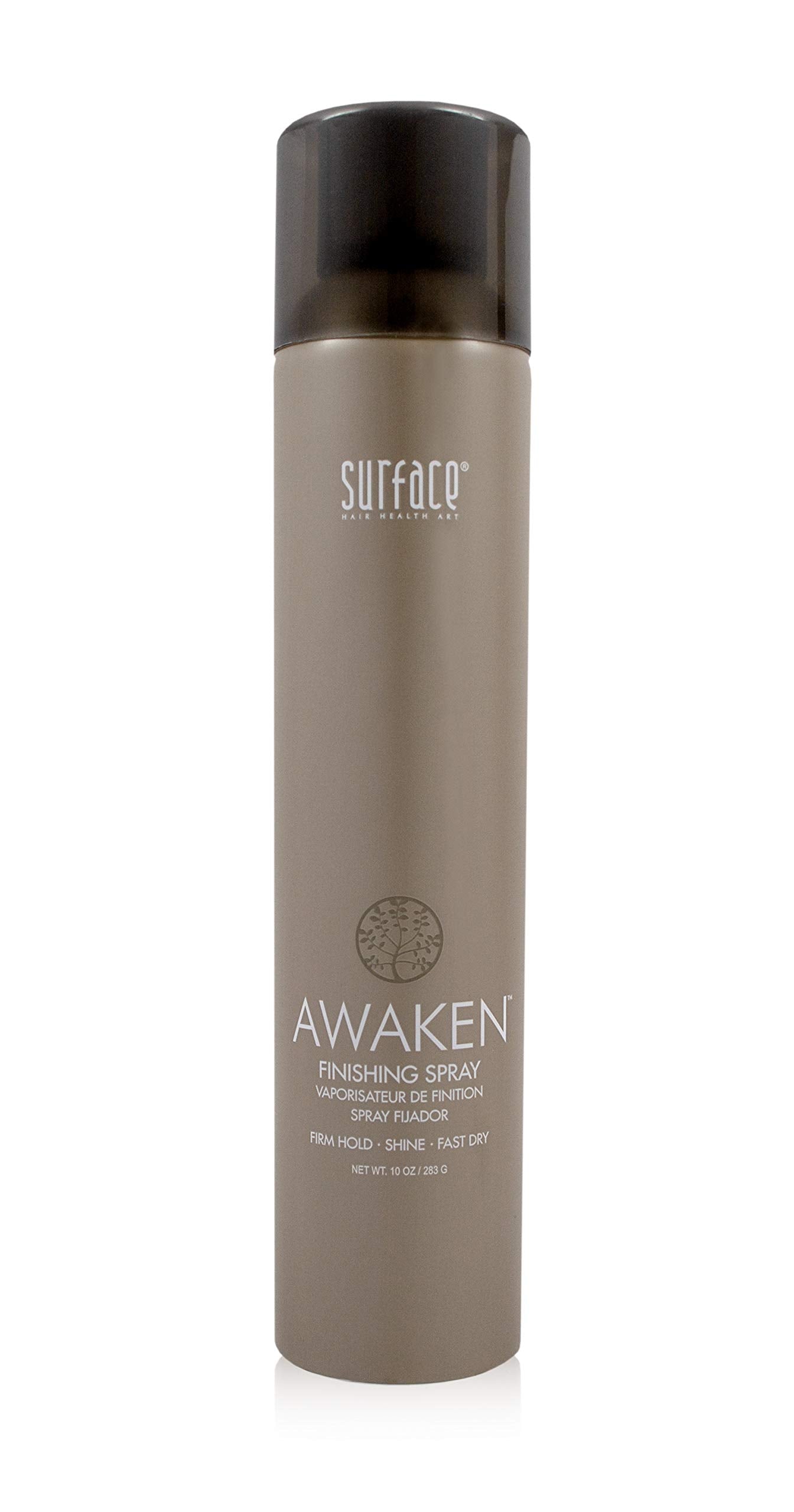 SURFACE Hair - Awaken Finishing Spray, Thicken, Rejuvenate And Revitalize With A Firm Hold, Vegan And Paraben Free, 10 Fl. Oz.