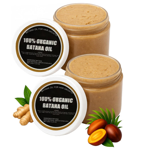 Divine Vitals Batana Oil for Hair Growth, Raw Pure Batana Oil, Prevents Hair Loss, Restore Dry Damanged Hair, Enhances Shine & Texture, Safe for All Hair Types, Men & Women (Pack of 2)