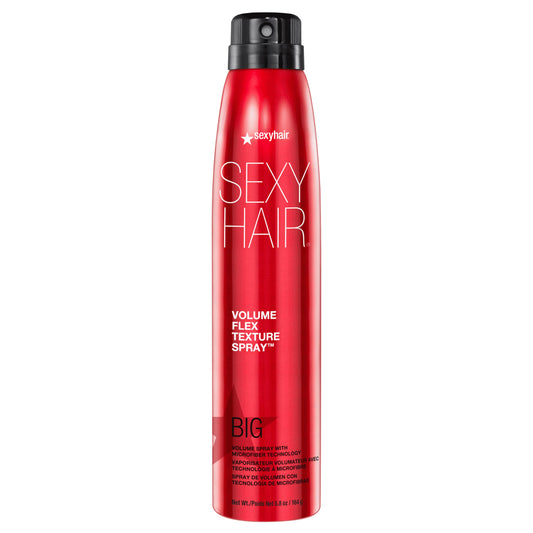 SexyHair Big Volume Flex Texture Spray with Microfiber Technology | Builds Flexible Fullness | Provides Volume Up to 2x
