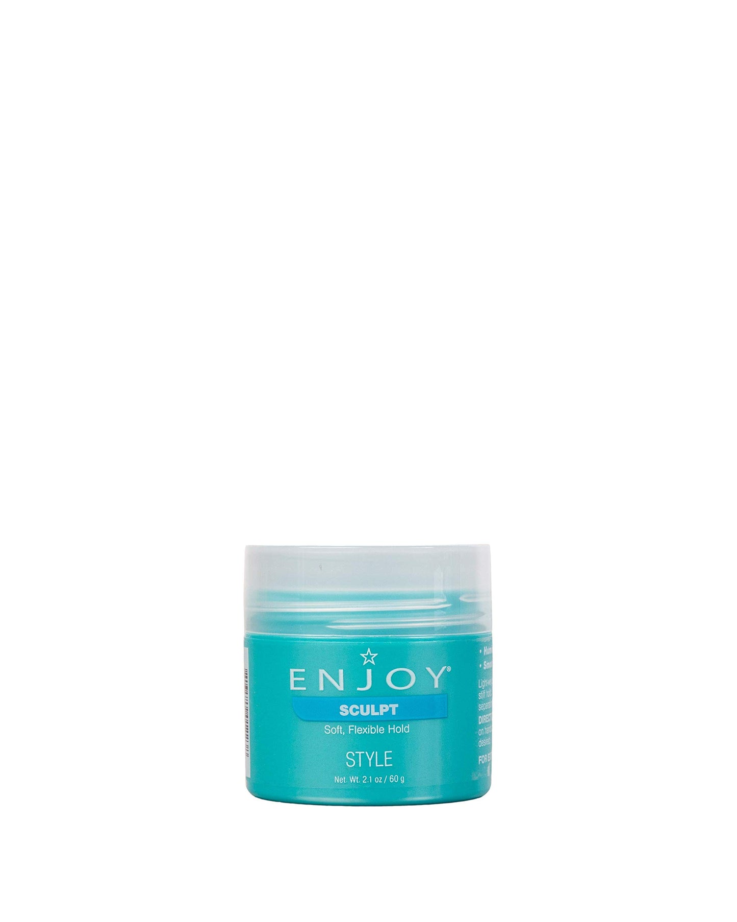 Enjoy Sculpt– Creamy Lightweight Sculpting Cream– Medium Flexible Hold, Humidity-Resistant, Soft Definition & Medium Shine 2.1 oz