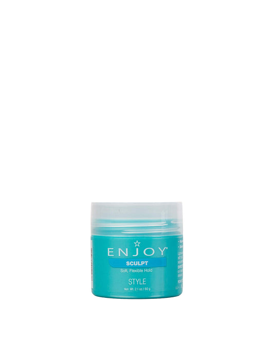 Enjoy Sculpt– Creamy Lightweight Sculpting Cream– Medium Flexible Hold, Humidity-Resistant, Soft Definition & Medium Shine 2.1 oz