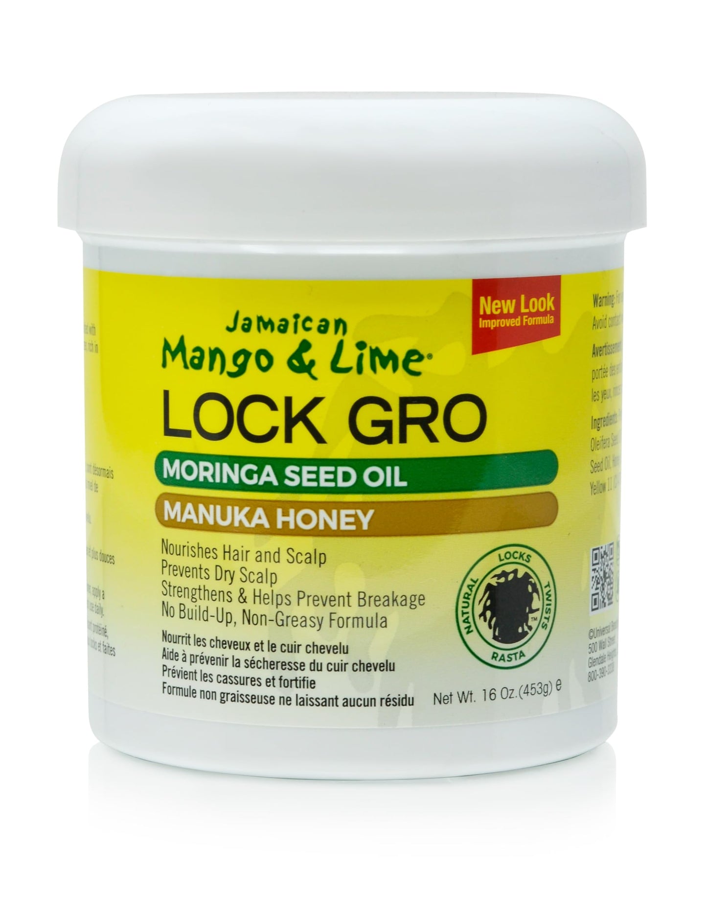 Jamaican Mango and Lime Lock Gro Hair Gel, 16 ounce
