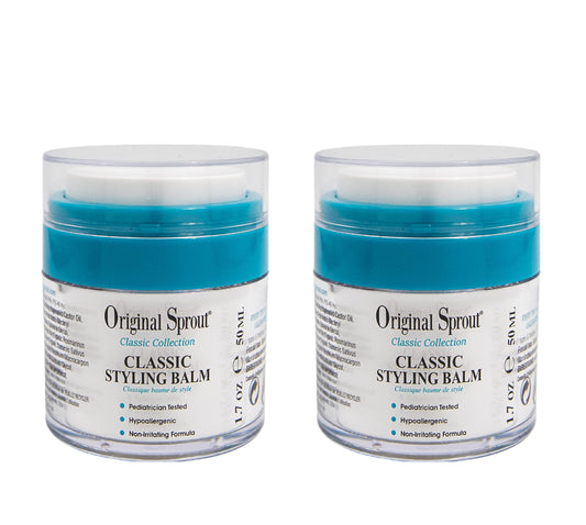 Original Sprout Classic Styling Balm. Non-Toxic Firm Holding Hair Styling Balm. 1.7 Ounces. 2 Pack. (Packaging May Vary)