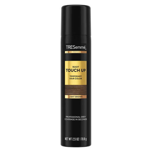TRESEMME Root Touch-Up, Temporary Hair Color, Light Brown Hair Ammonia-free, Peroxide-free Root Cover Up Spray 2.5 oz