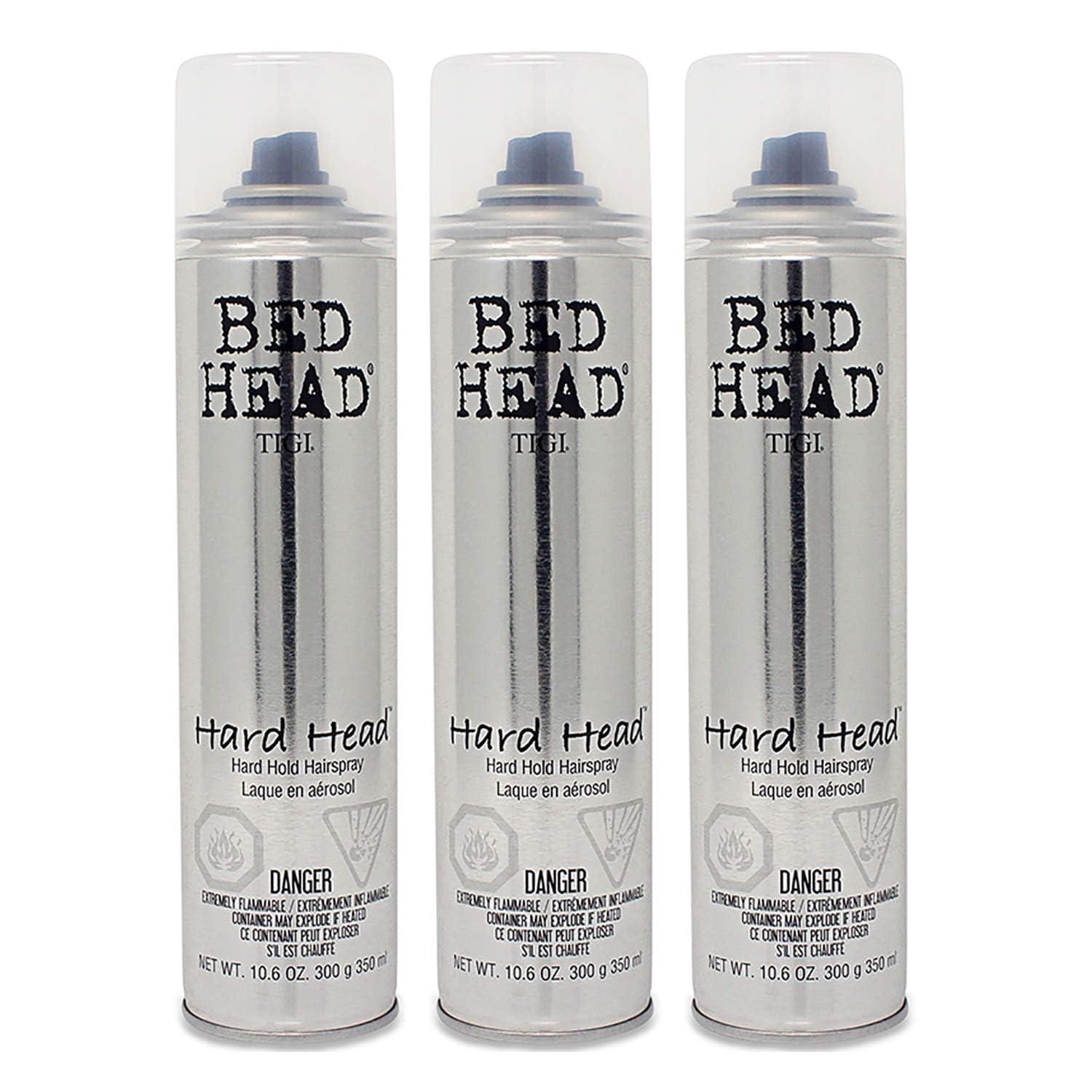TIGI Bed Head Hard Head Spray, 11.7 Ounce (Pack of 3)