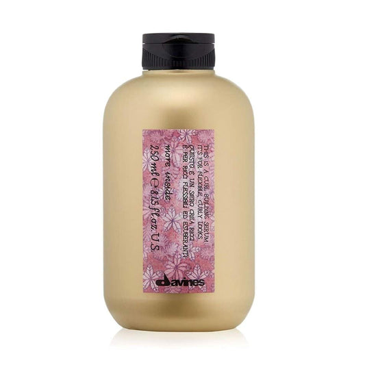 DAVINES This Is A Curl Building Serum for Curly Hair Types | Bouncy, Shiny, Hydrated, Humidity-Resistant Curls | 8.45 fl oz