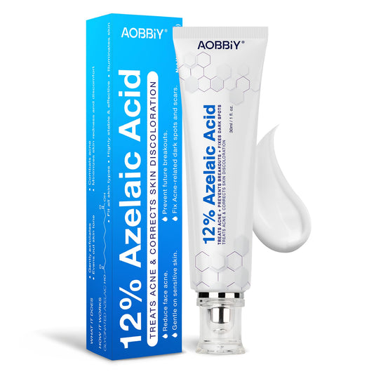 Azelaic Acid Acne Cream: Azelaic Acid For Face - Premium Azelaic Acid Cream - Face Skin and Beauty Care - Azelaic Acid Facial Cream (1 Oz)